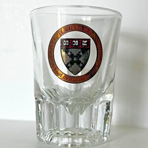 Harvard University Collegiate Crystal‎ Collectible Shot Glass Barware Souvenir